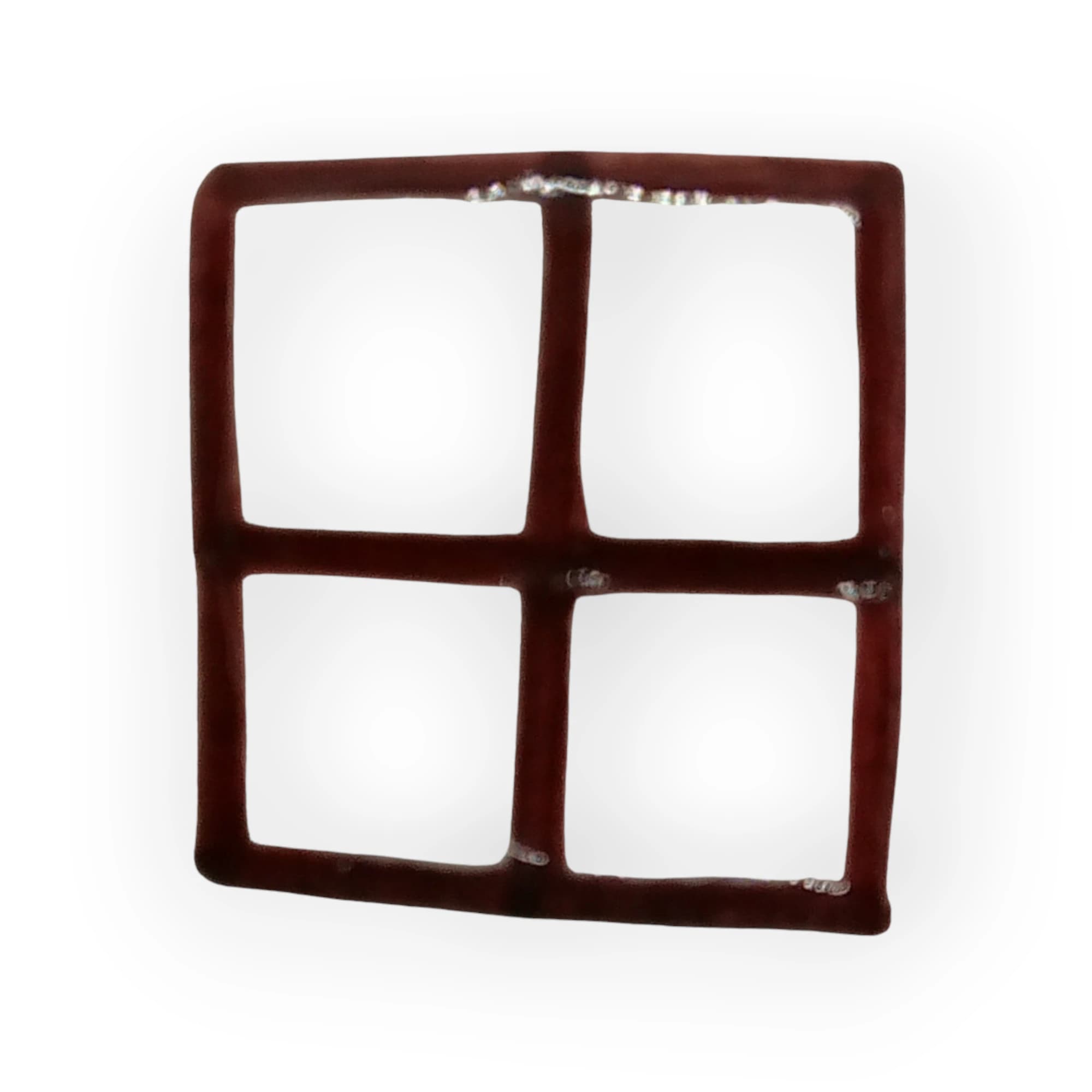 Brown Window Small Square Window