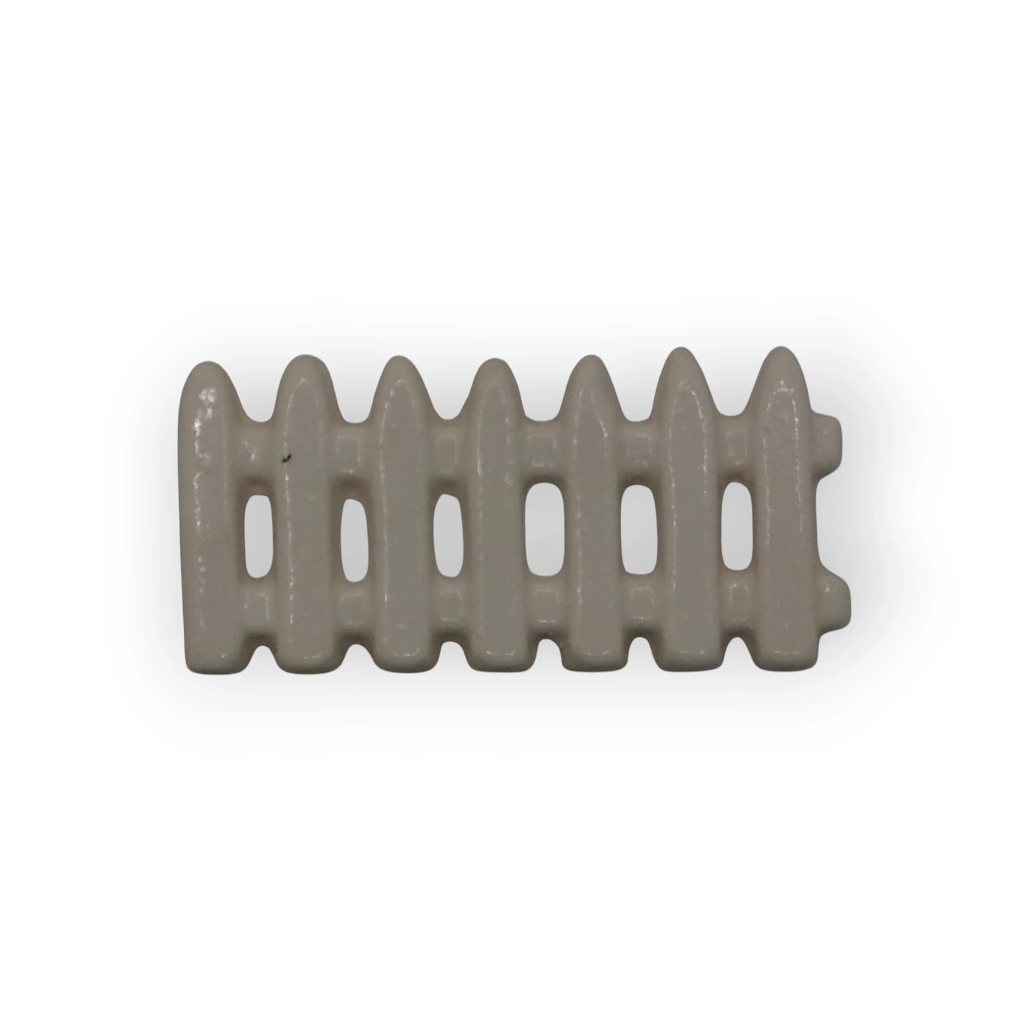 White Ceramic Picket Fence