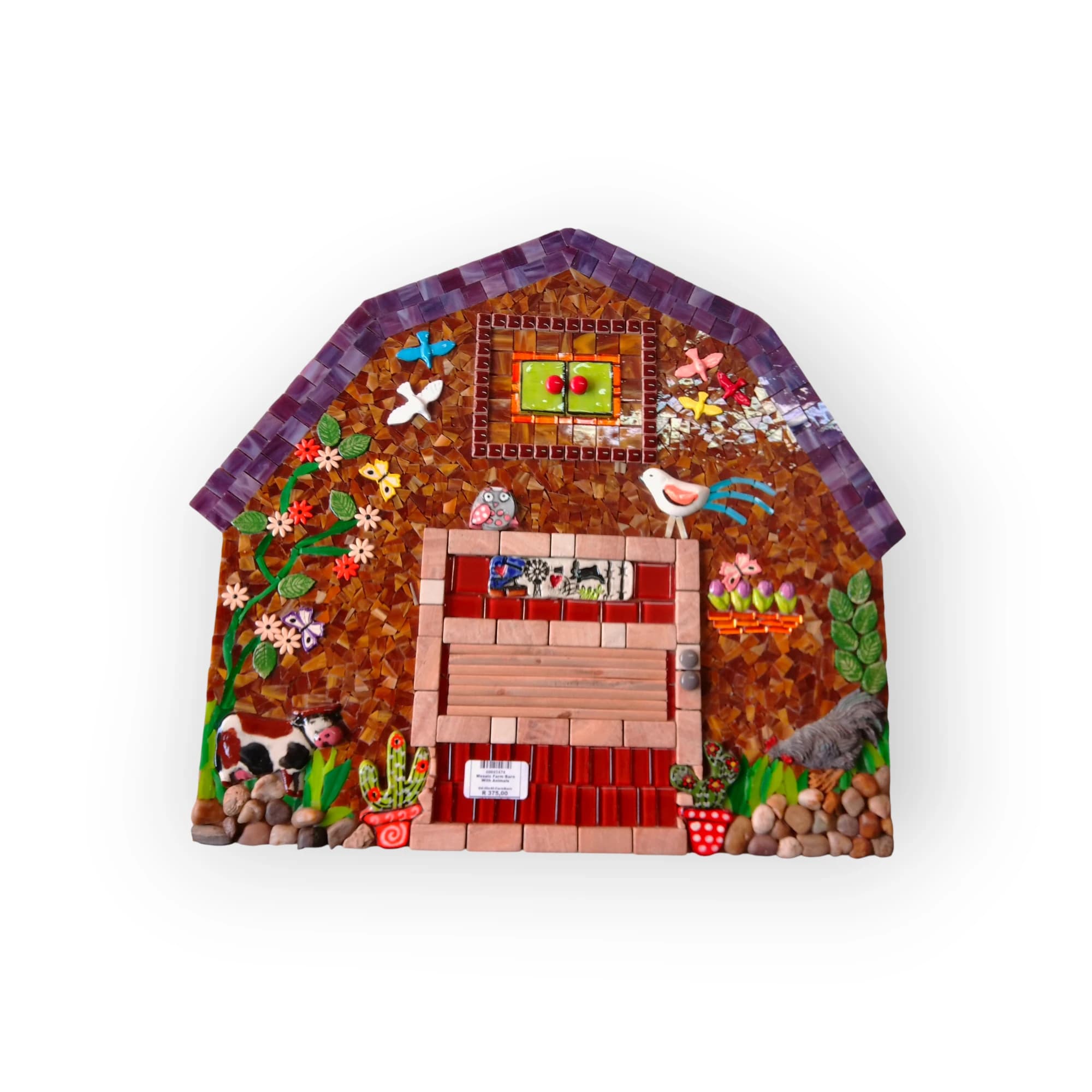 Mosaic Farm Barn With Animals