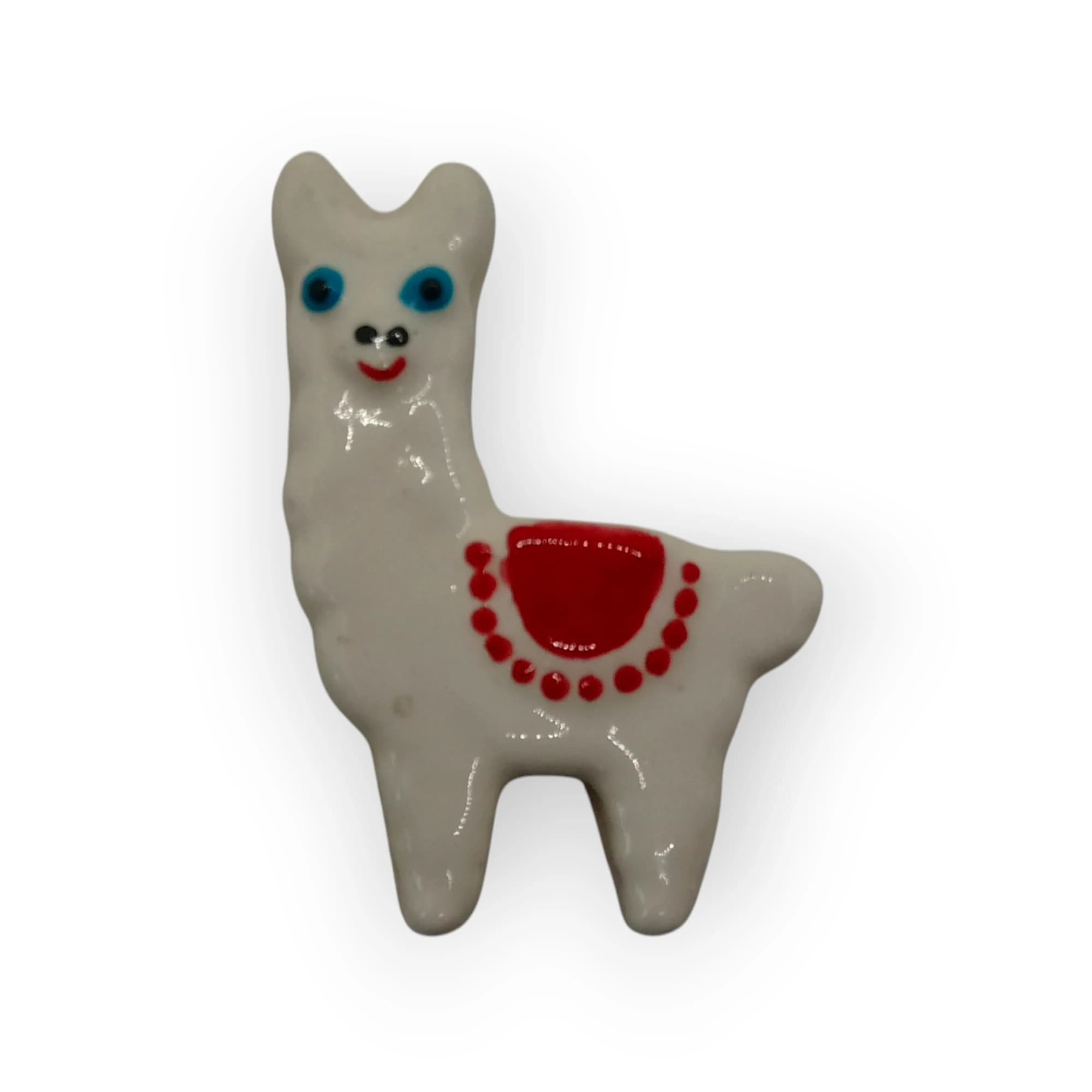 Glazed Llama Red Saddle