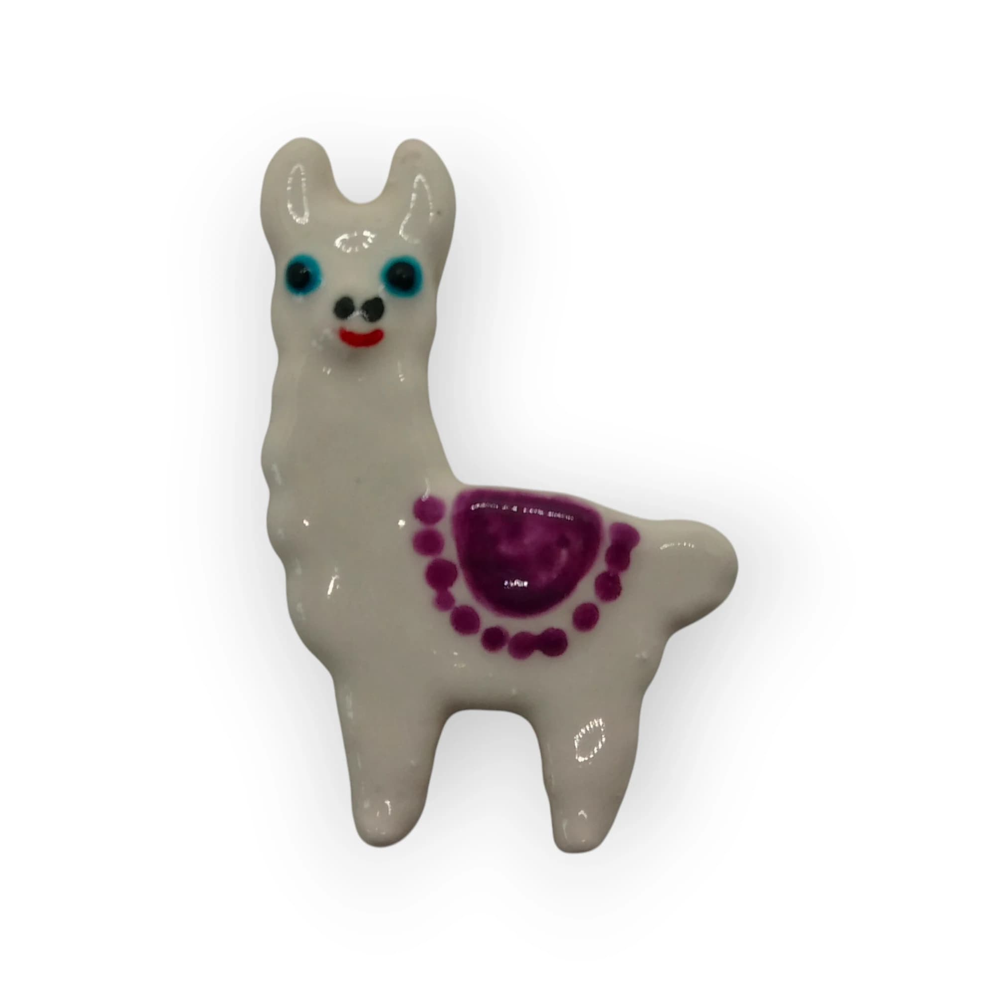 Glazed Llama Purple Saddle