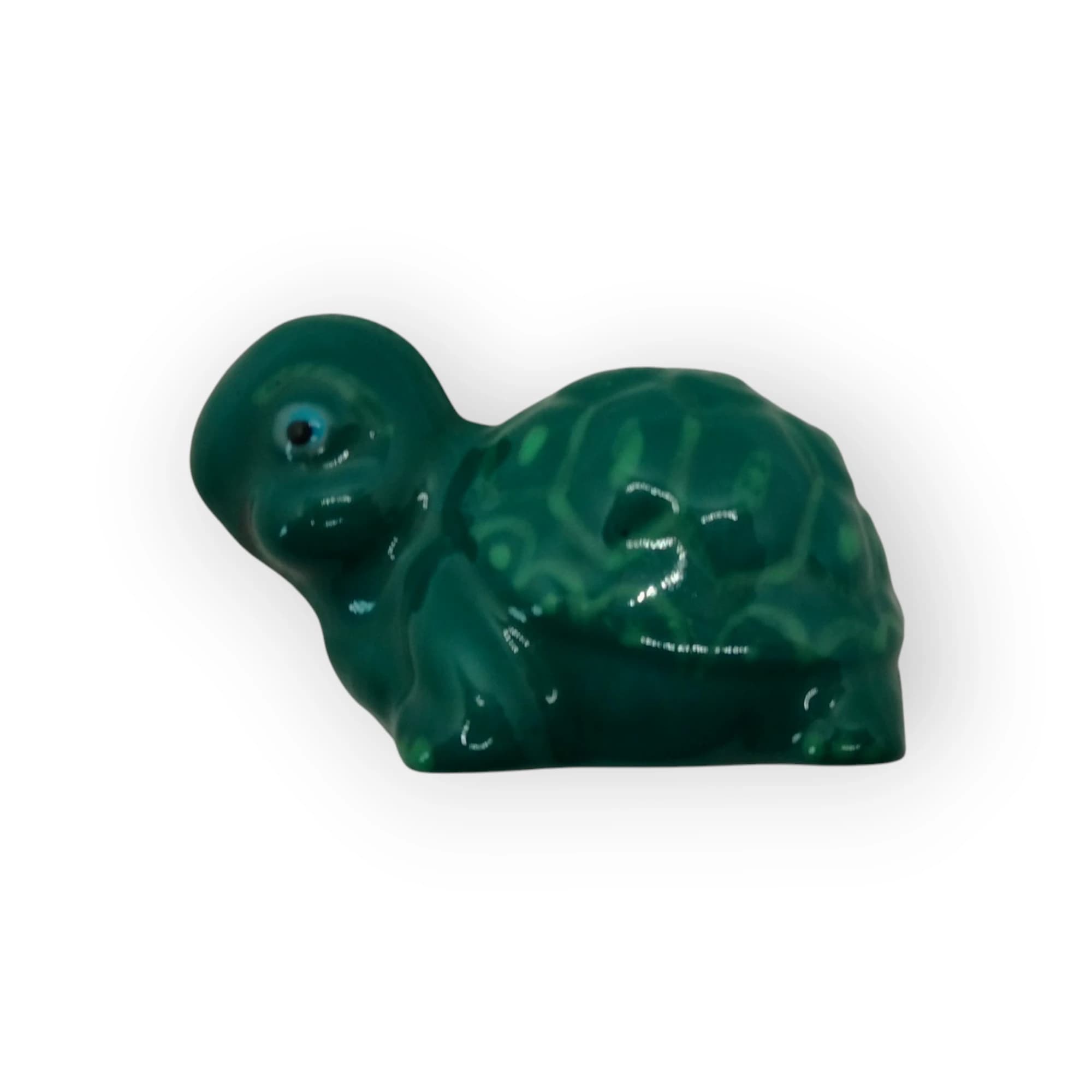 Glazed Ceramic Tortoise Green