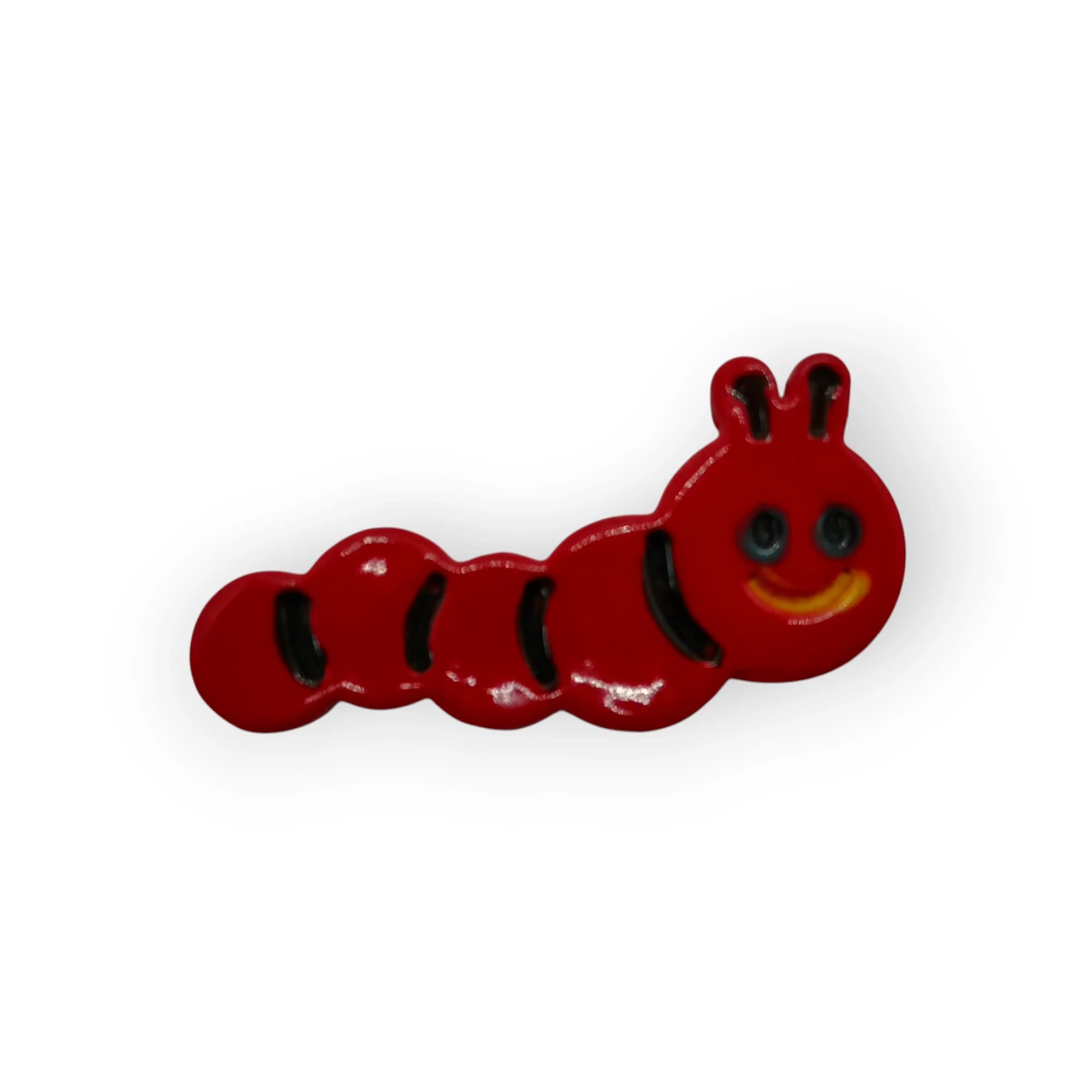 Ceramic Worm Red