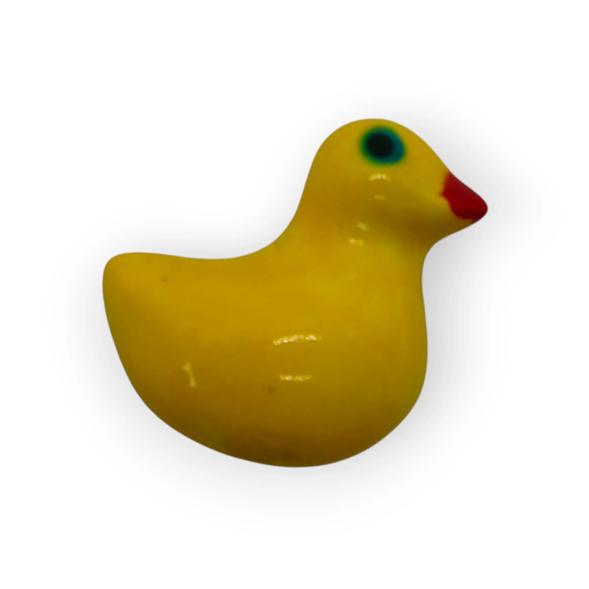 Glazed Ceramic Duck Yellow