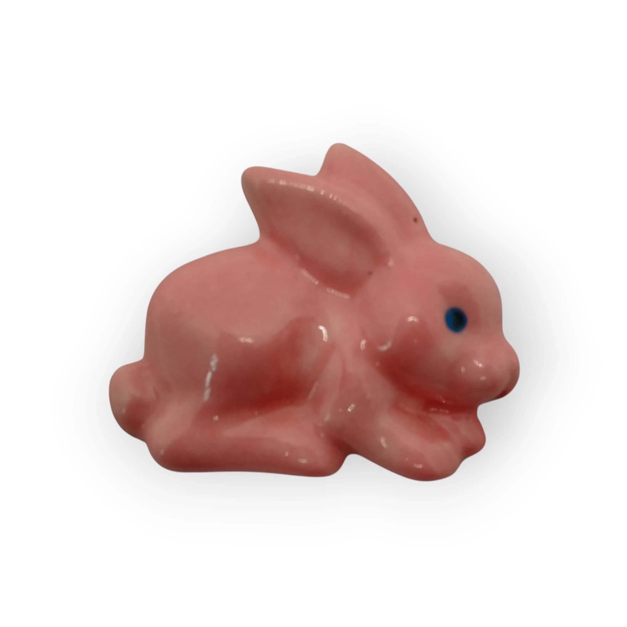 Glazed Ceramic Rabbit Pink
