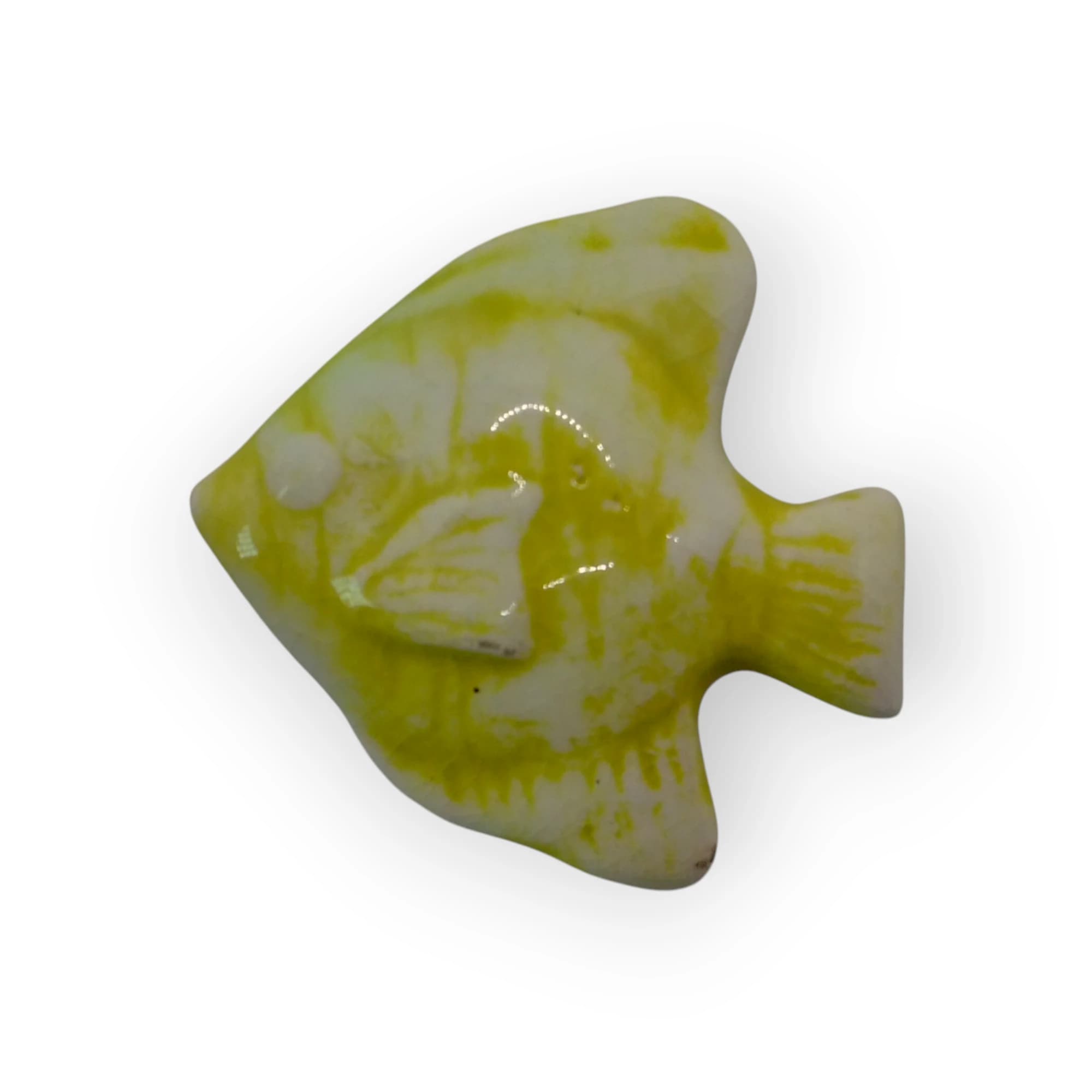 Glazed Ceramic Fish Lime