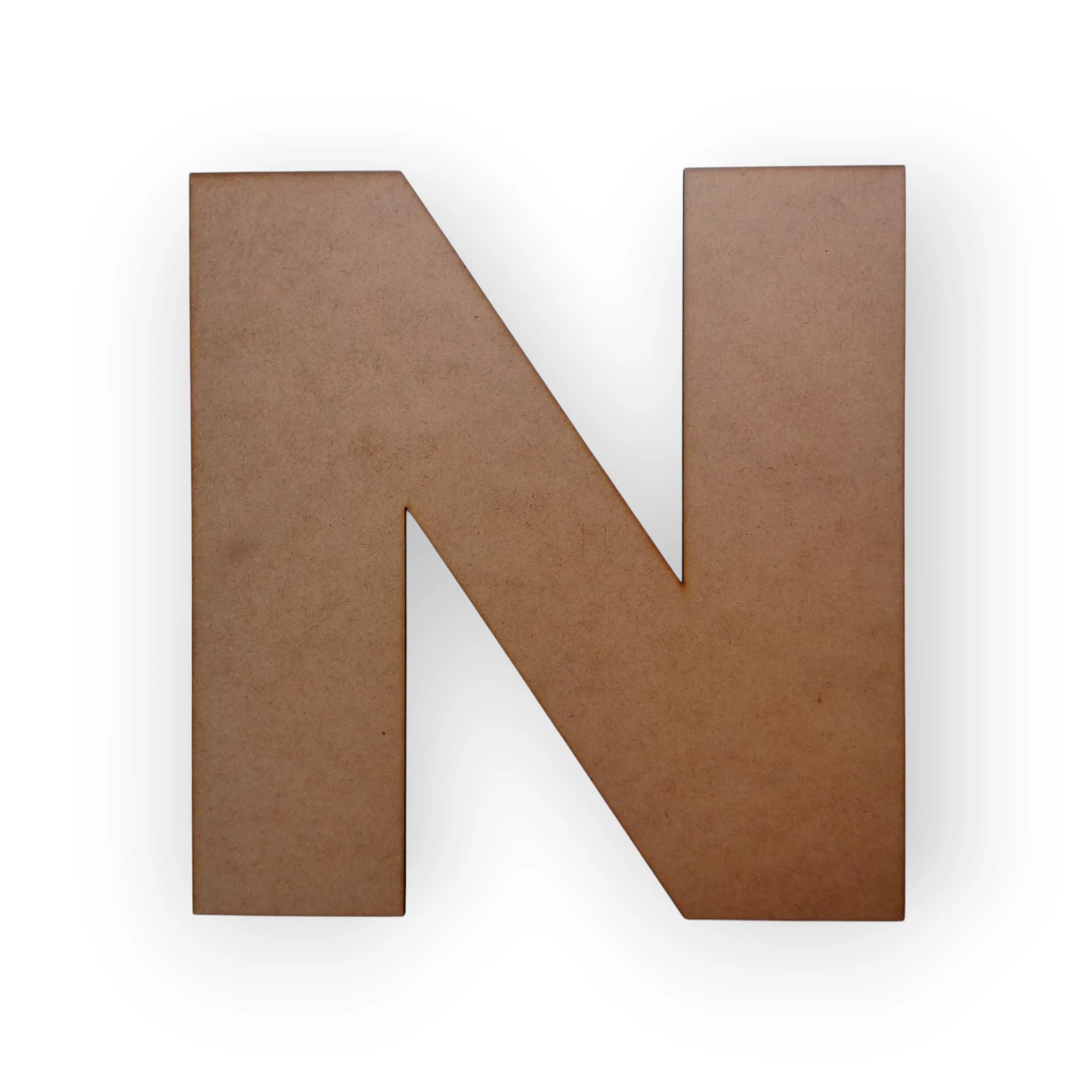 Large Wooden Letter N