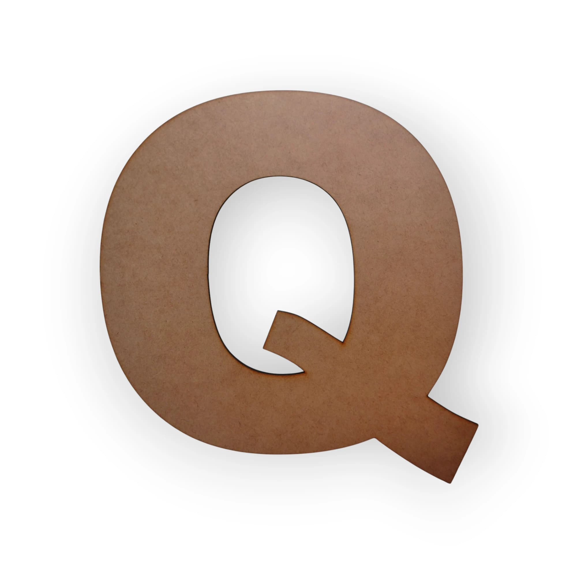 Large Wooden Letter Q