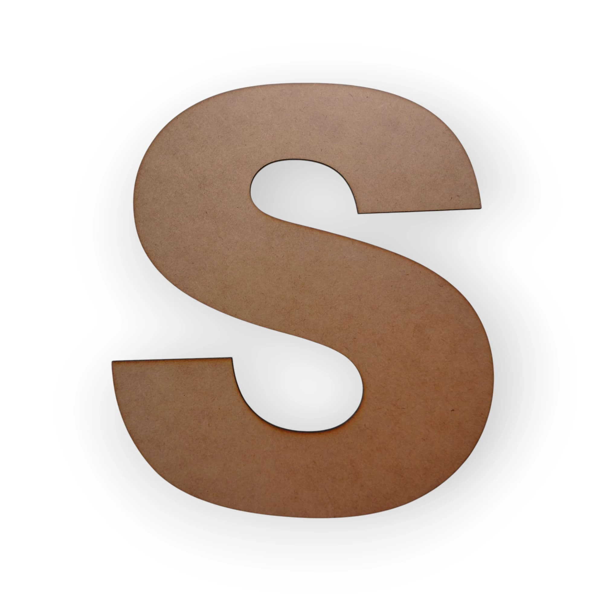 Large Wooden Letter S