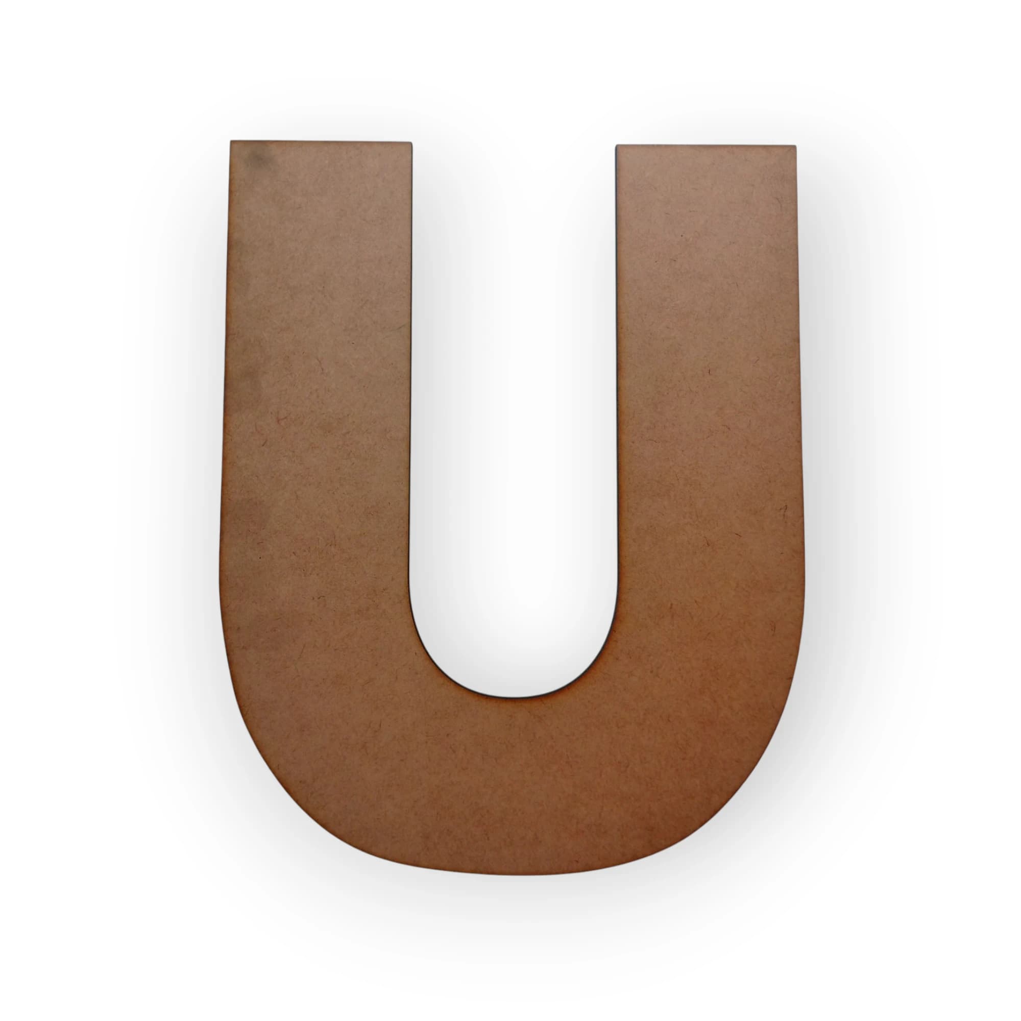 Large Wooden Letter U