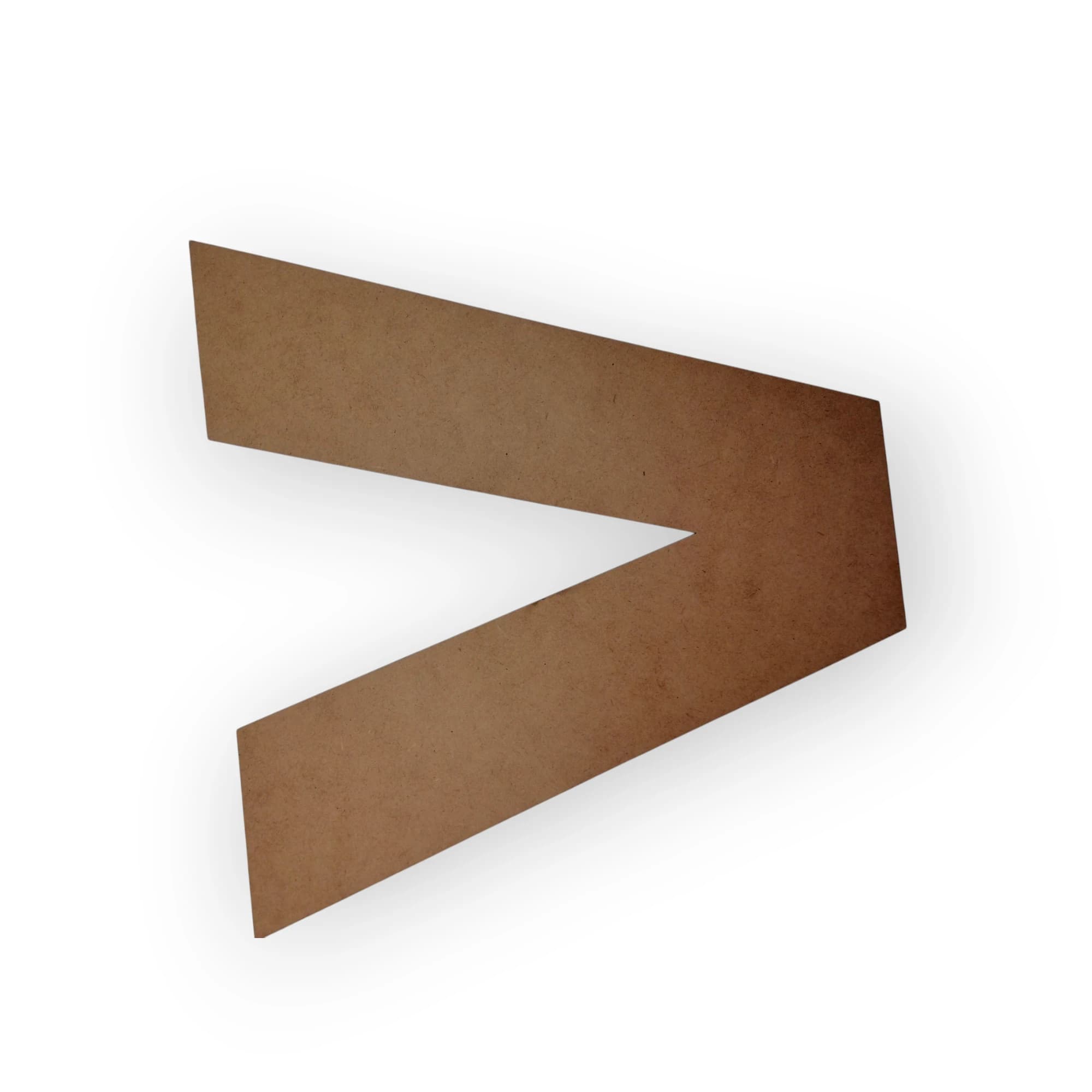 Large Wooden Letter V