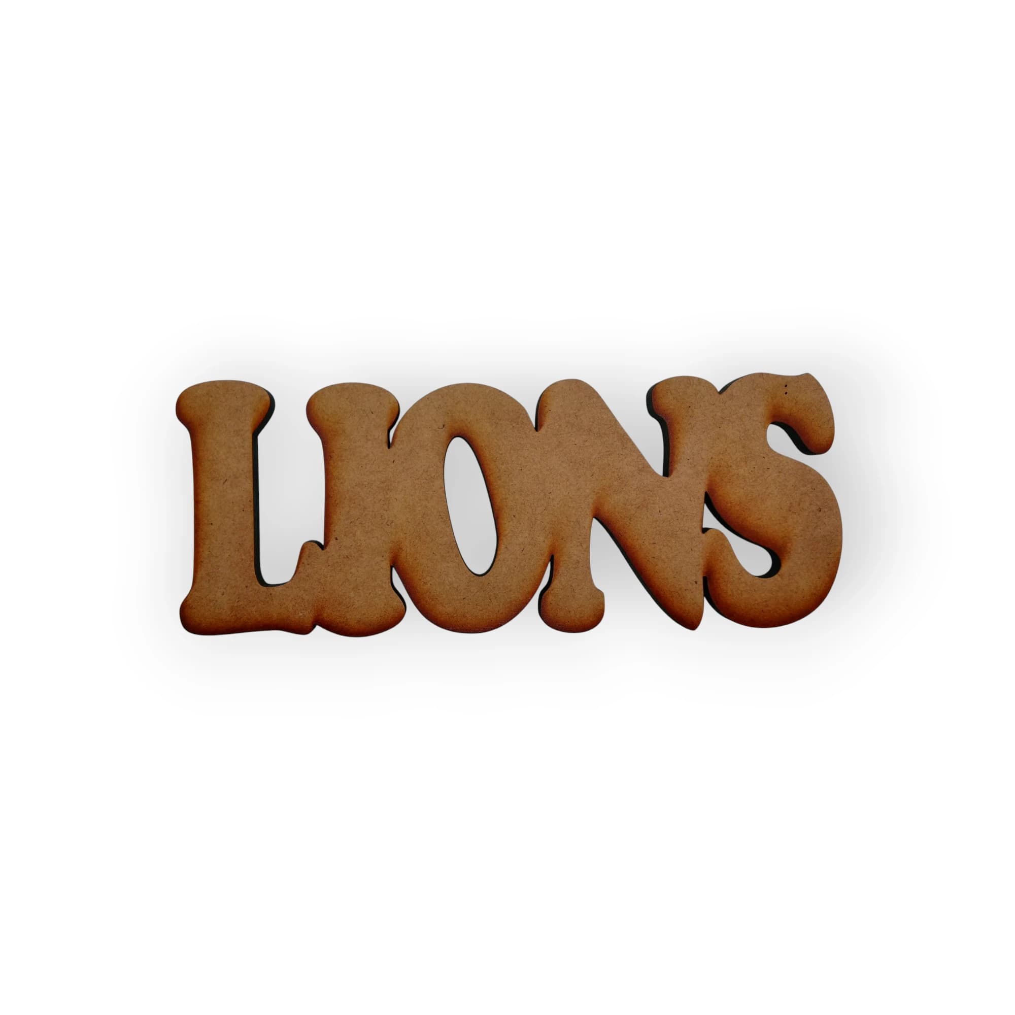 Wooden Lions Sign