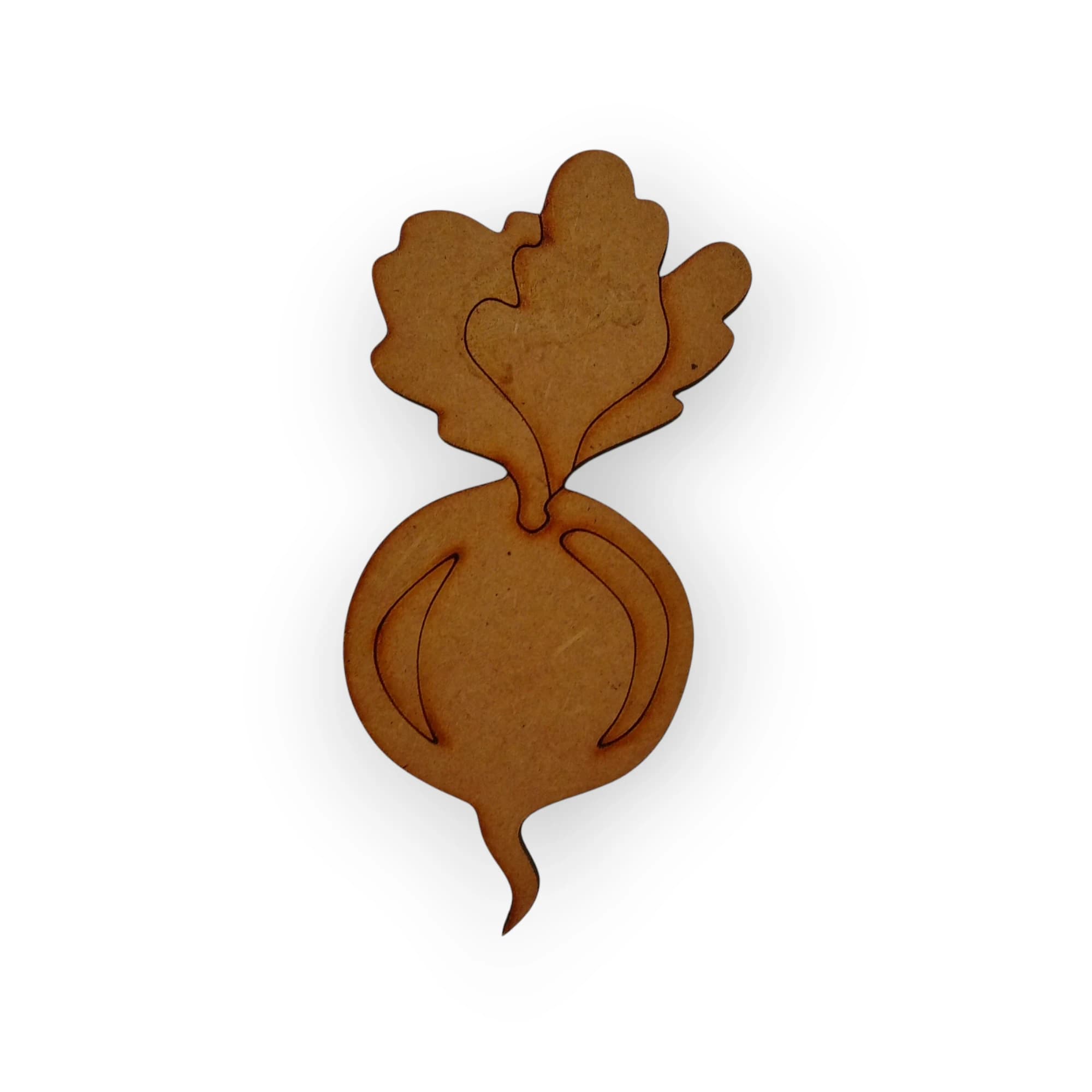 Wooden Template Small Raddish