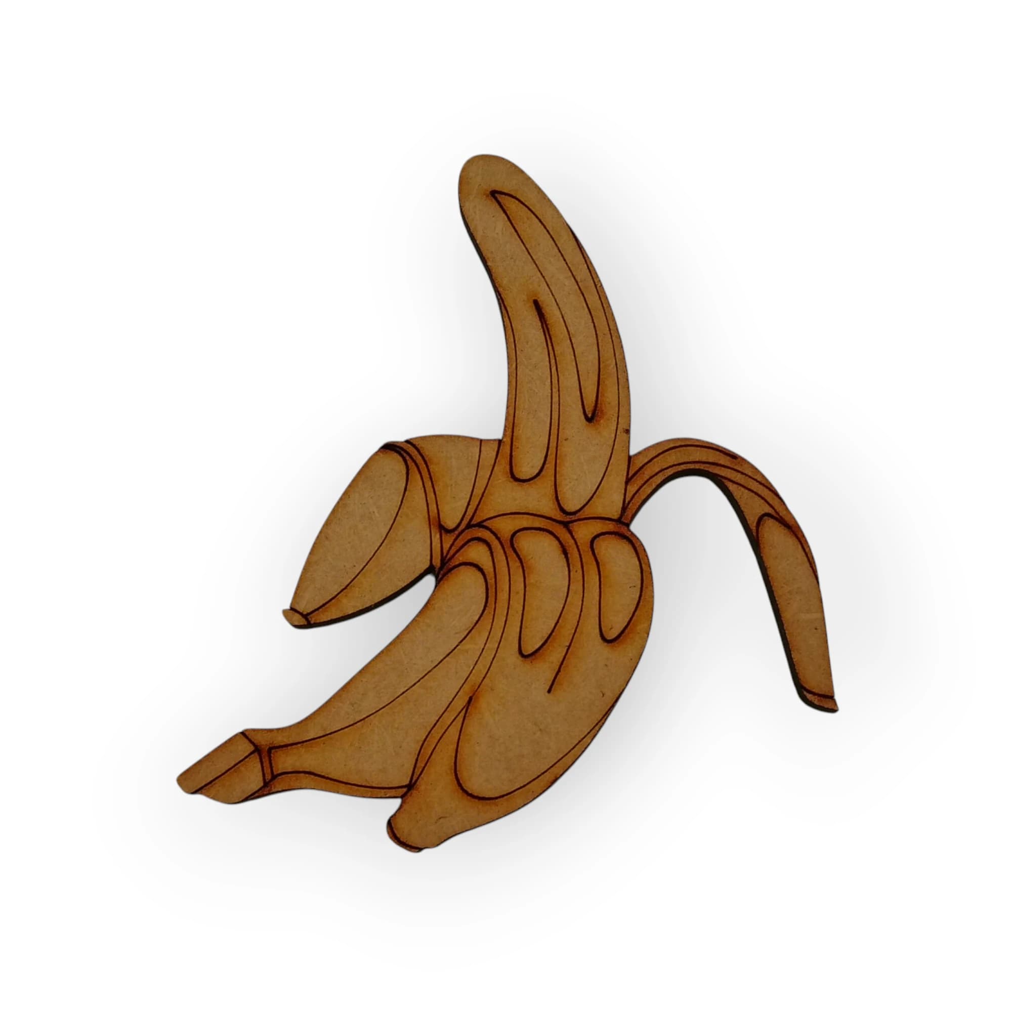 Wooden Template Small Banana