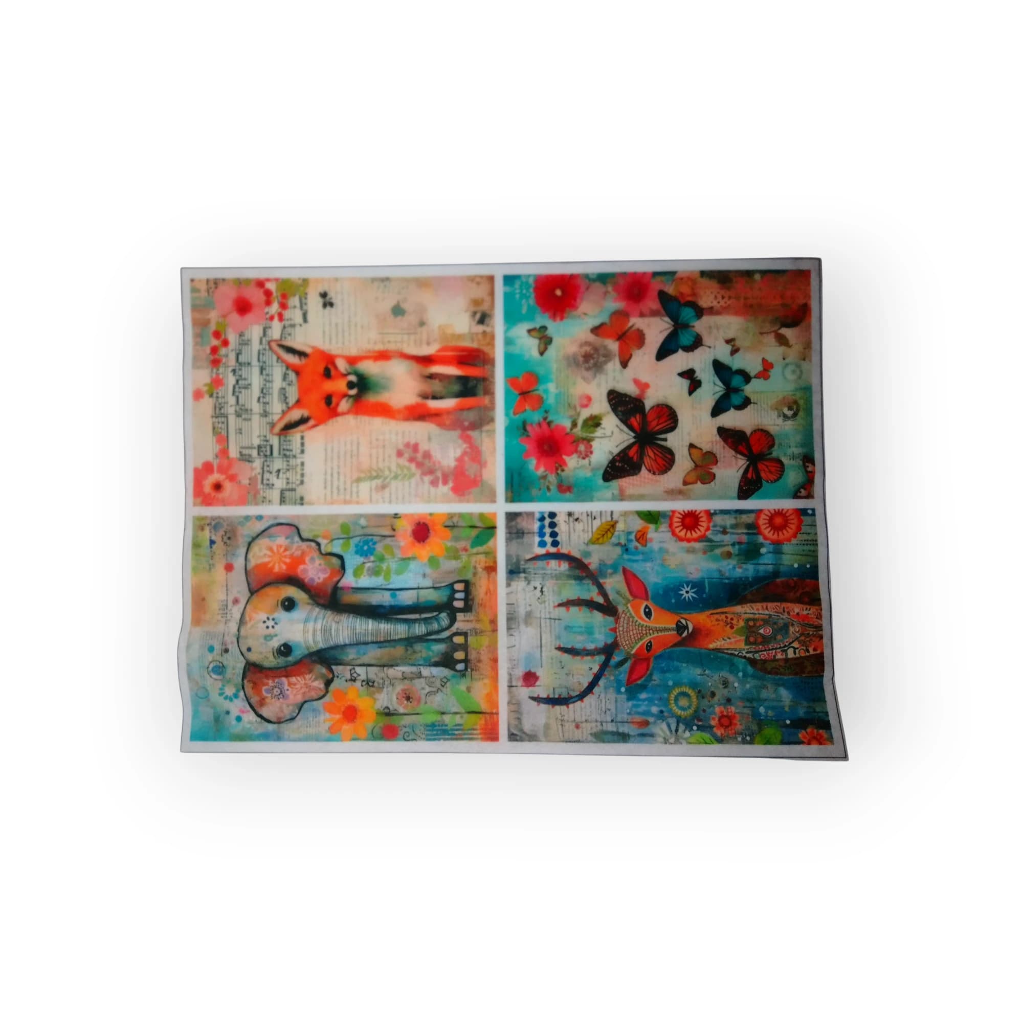 Decoupage Print Tear Resistant