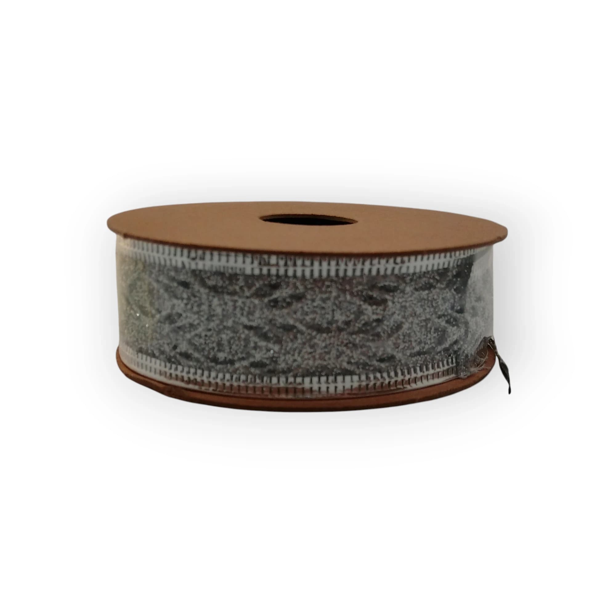 Christmas Ribbon Silver