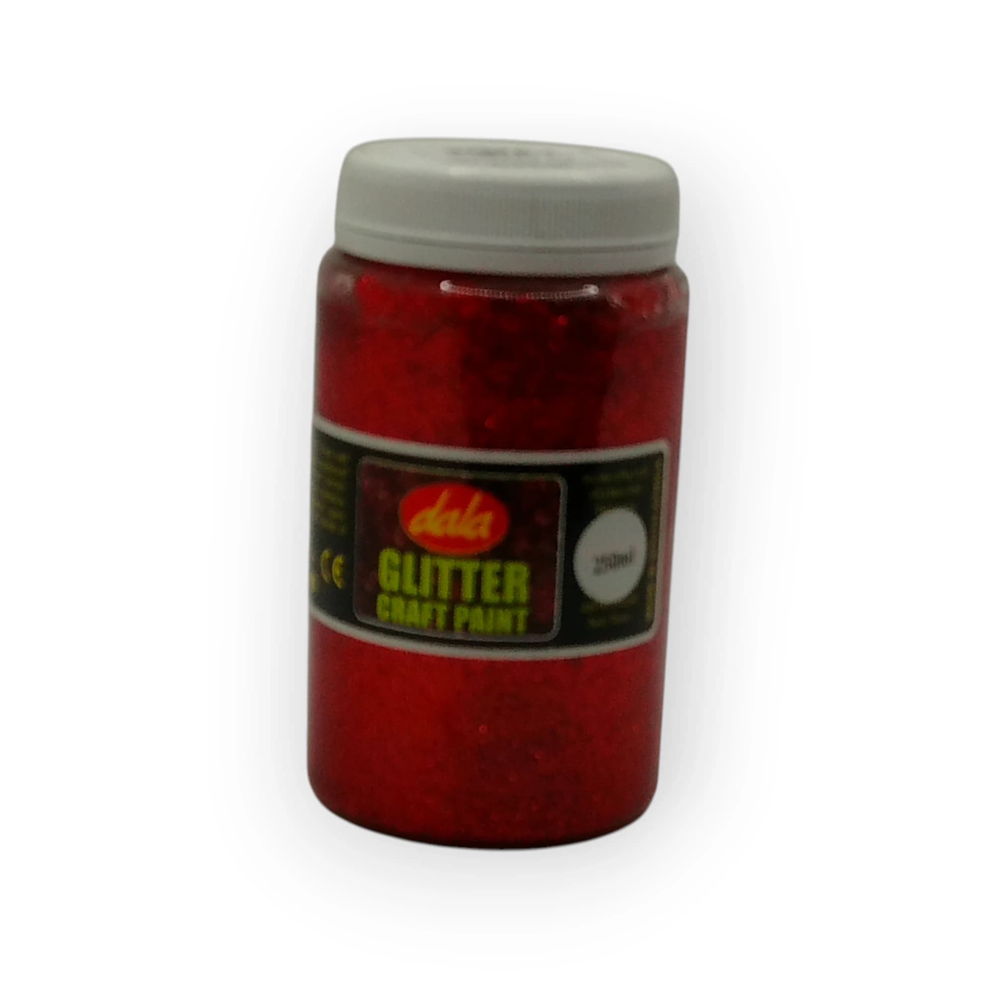 Glitter Paint Red