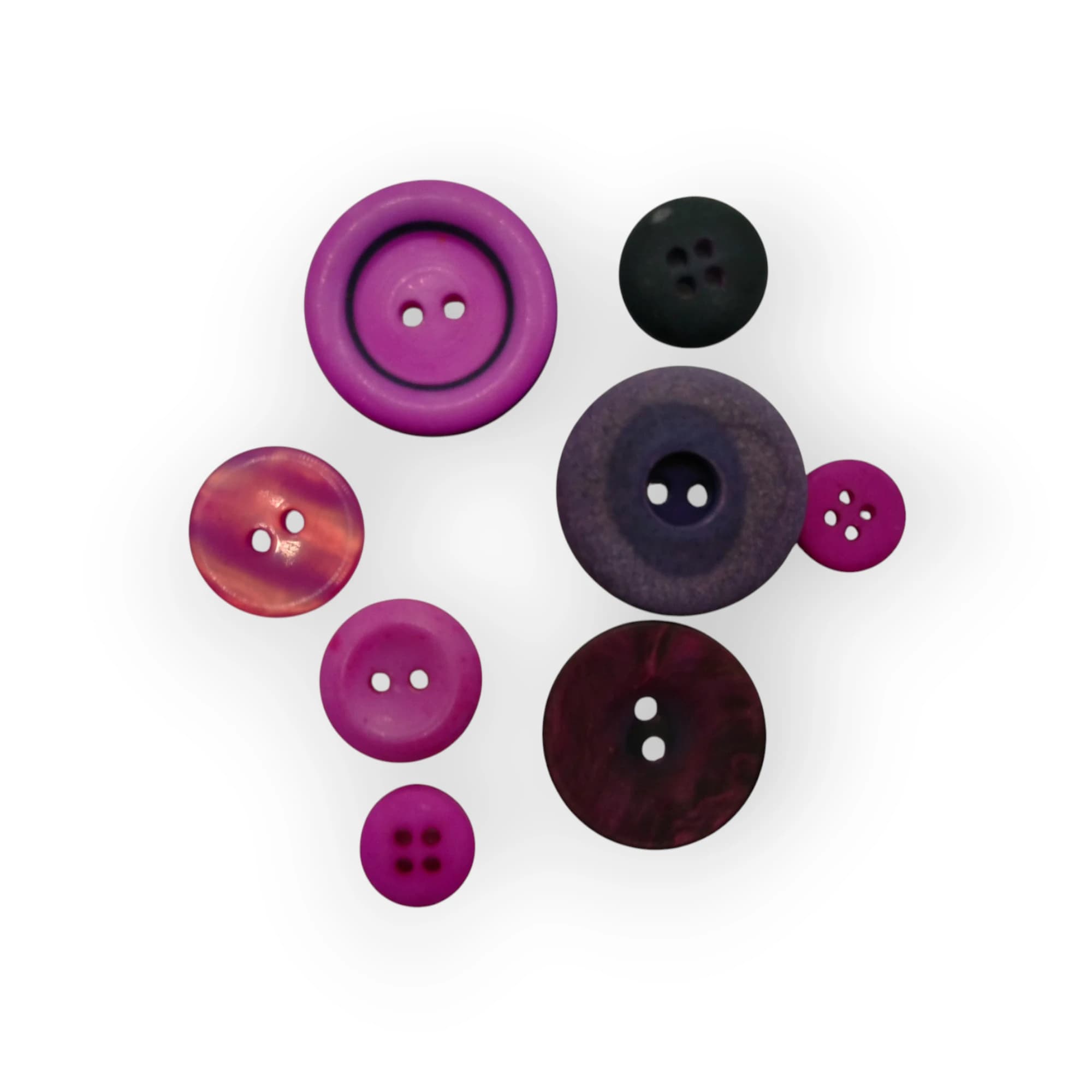 Button Bag Purple