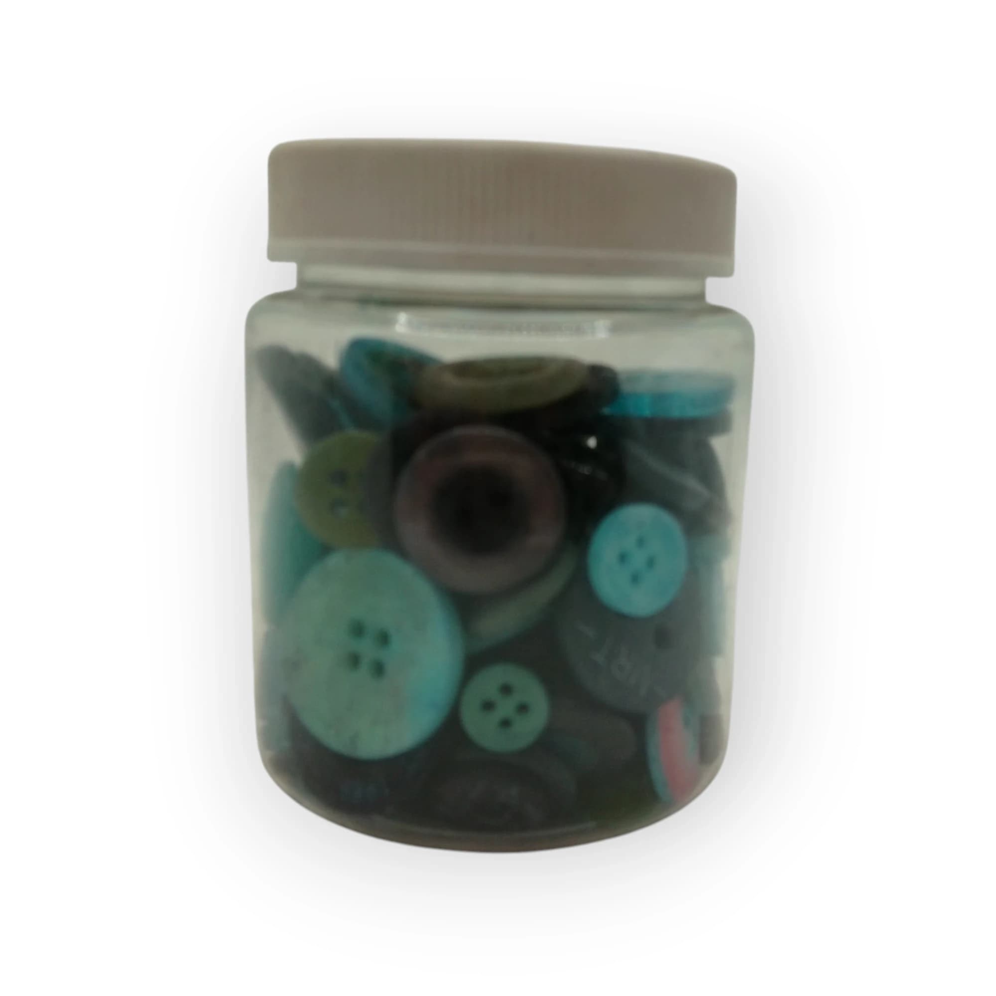 Crazy Wooden Beads Blue