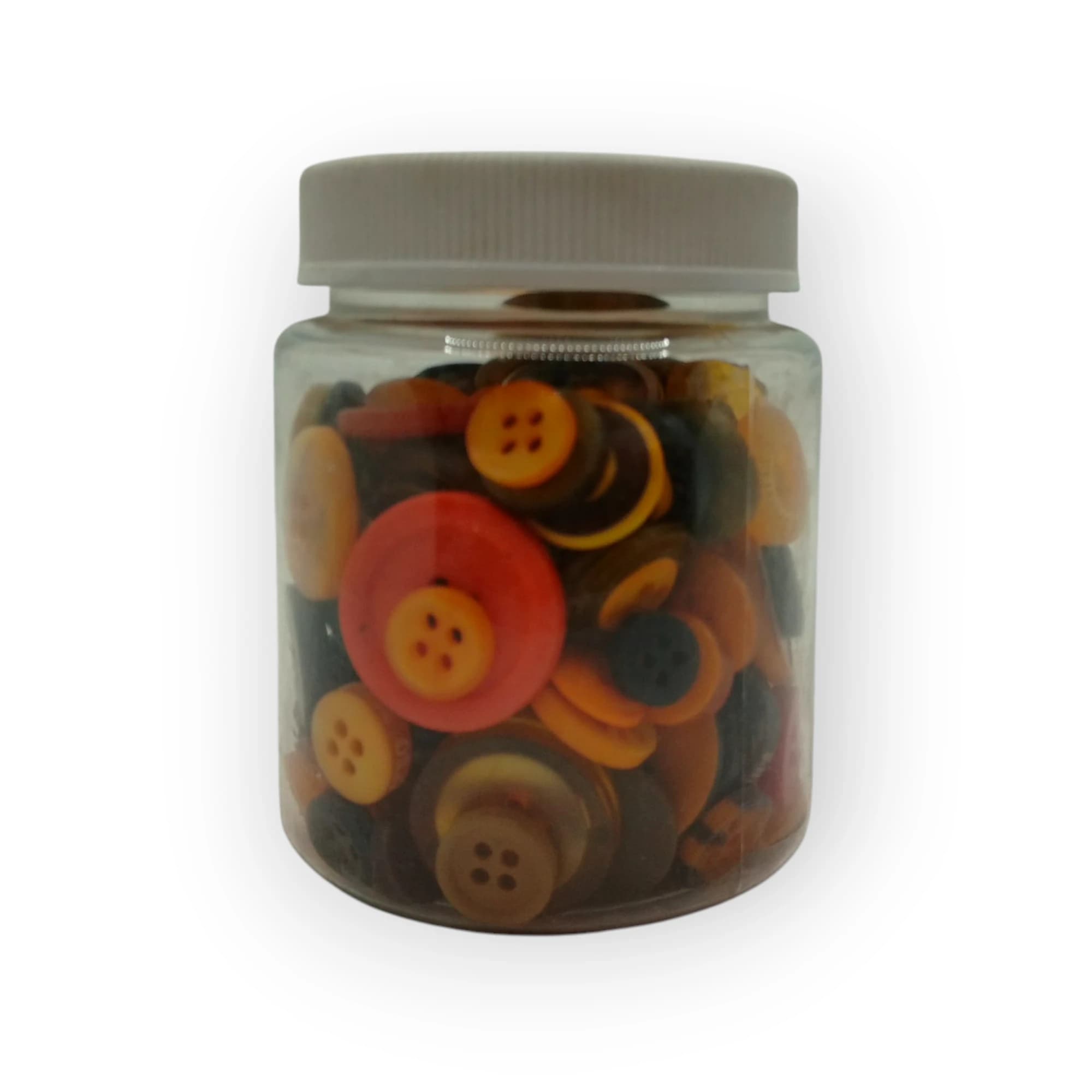 Crazy Wooden Beads Orange