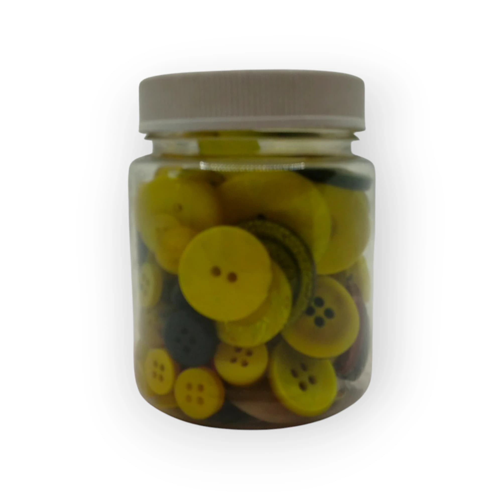 Crazy Buttons Yellow