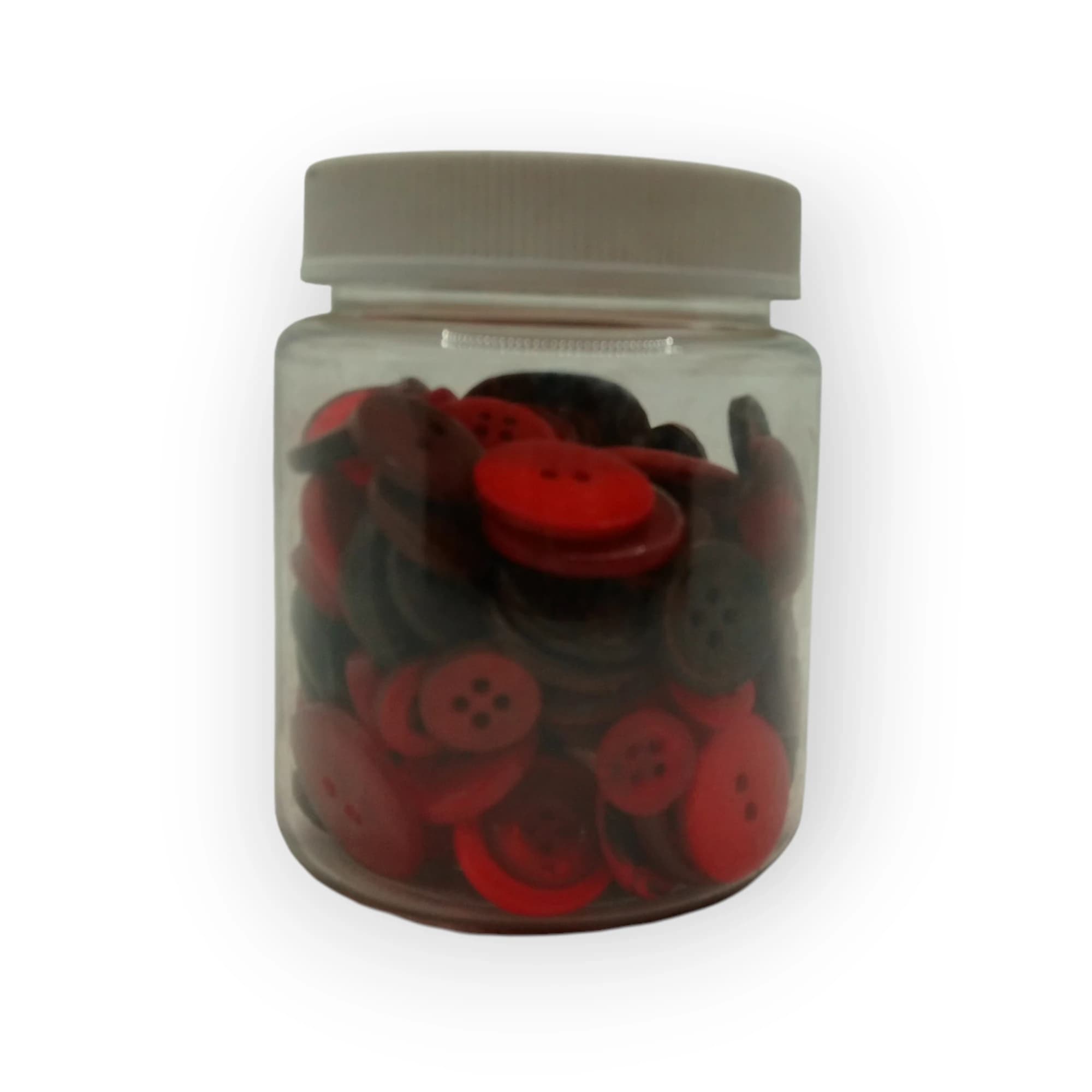 Crazy Buttons Red