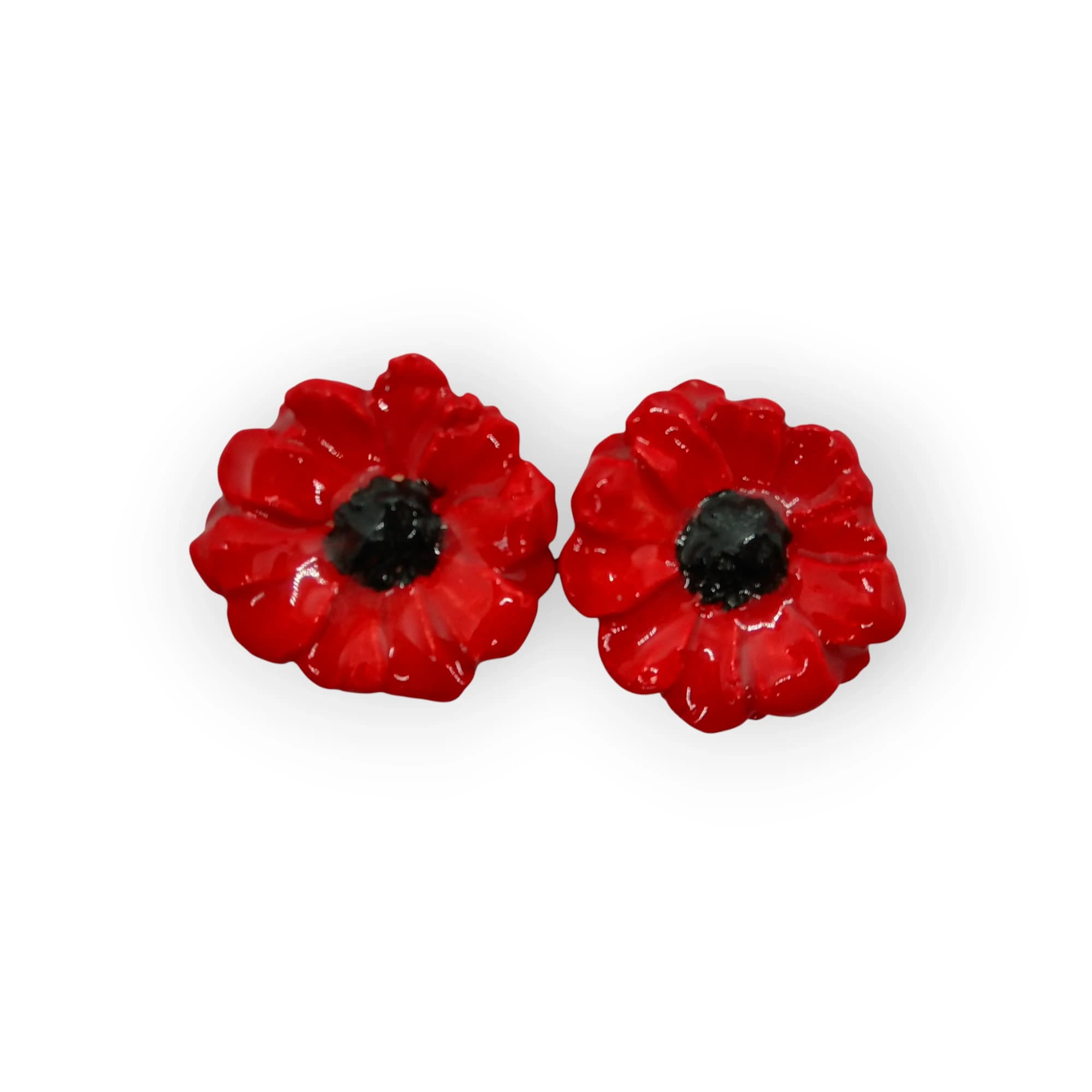 Ceramic Daisies - Red