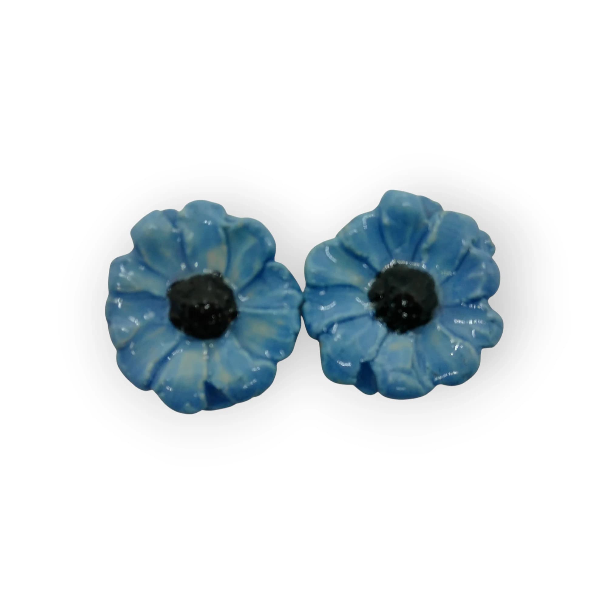 Ceramic Daisies - Blue
