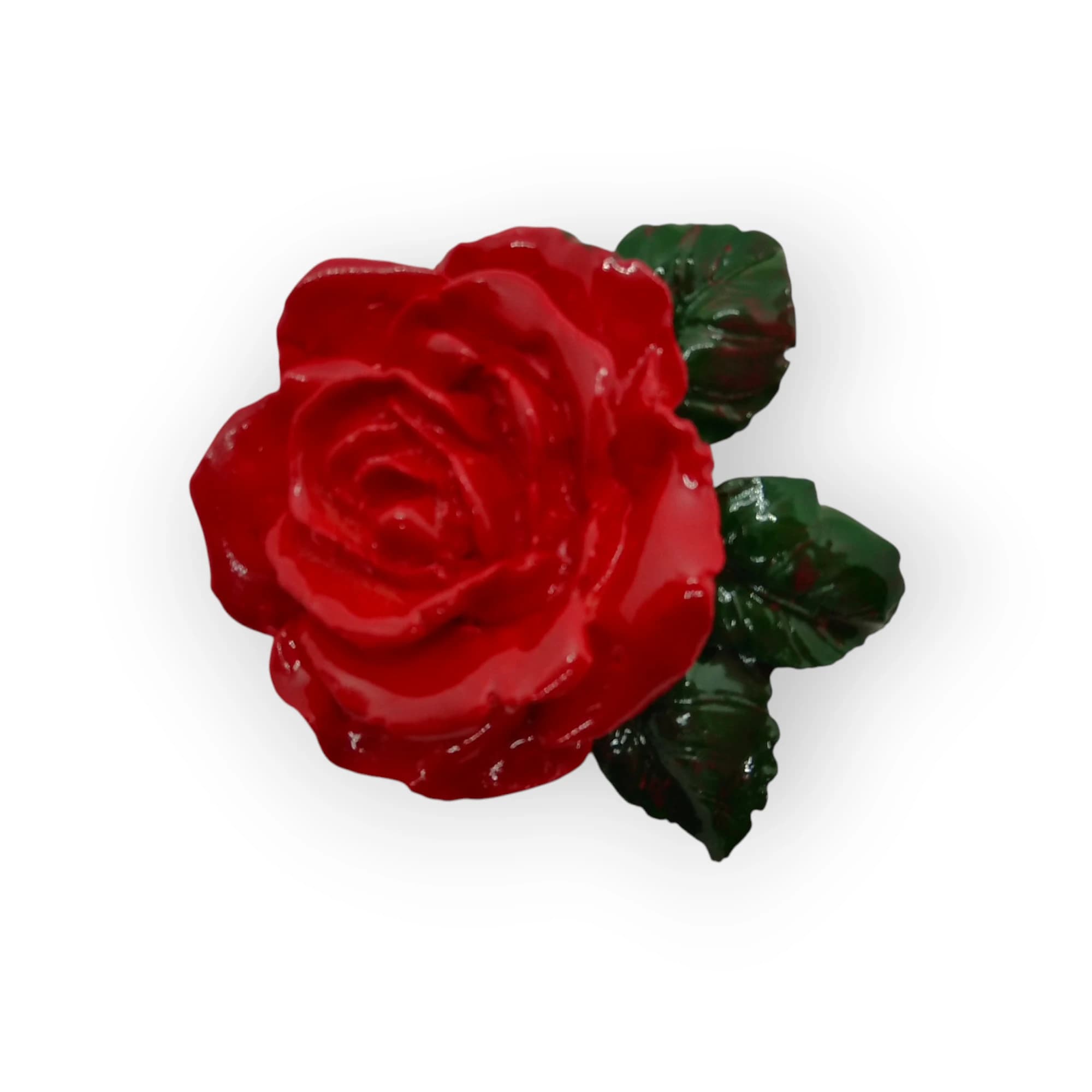 Ceramic Rose - Red