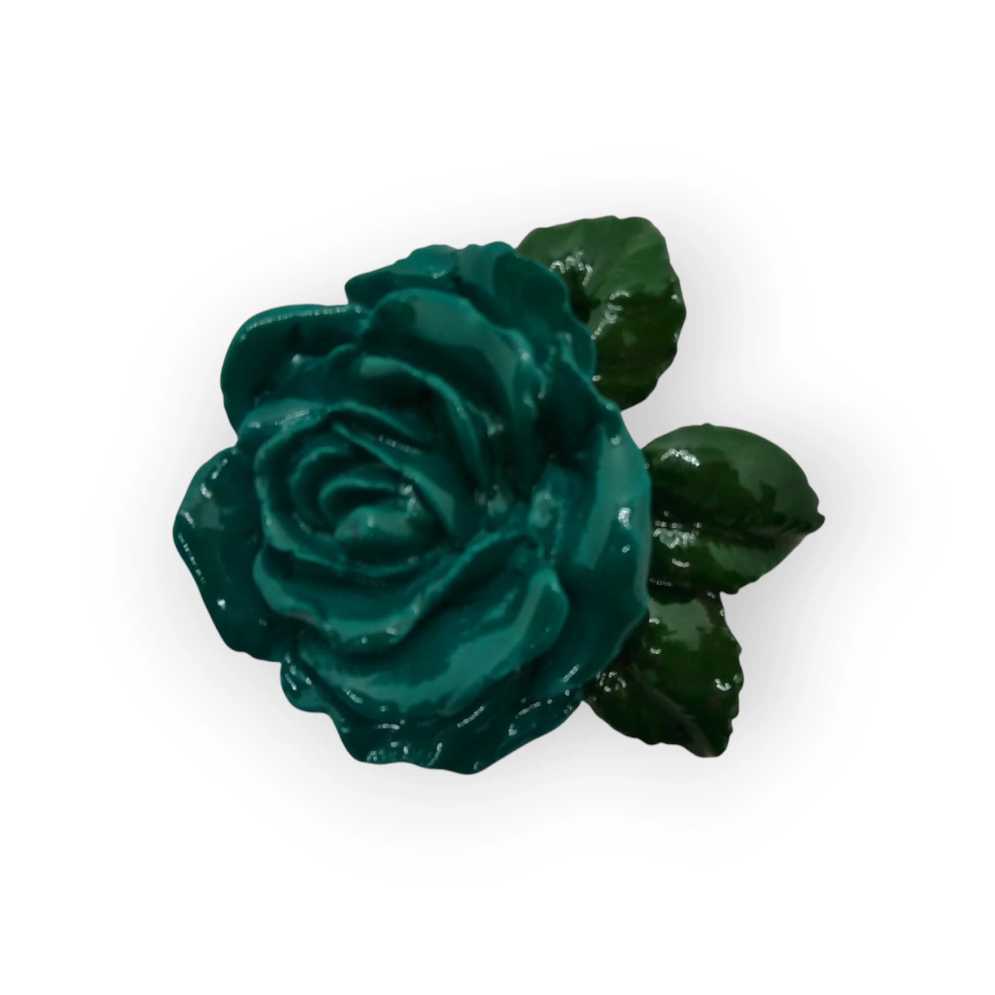 Ceramic Rose - Green