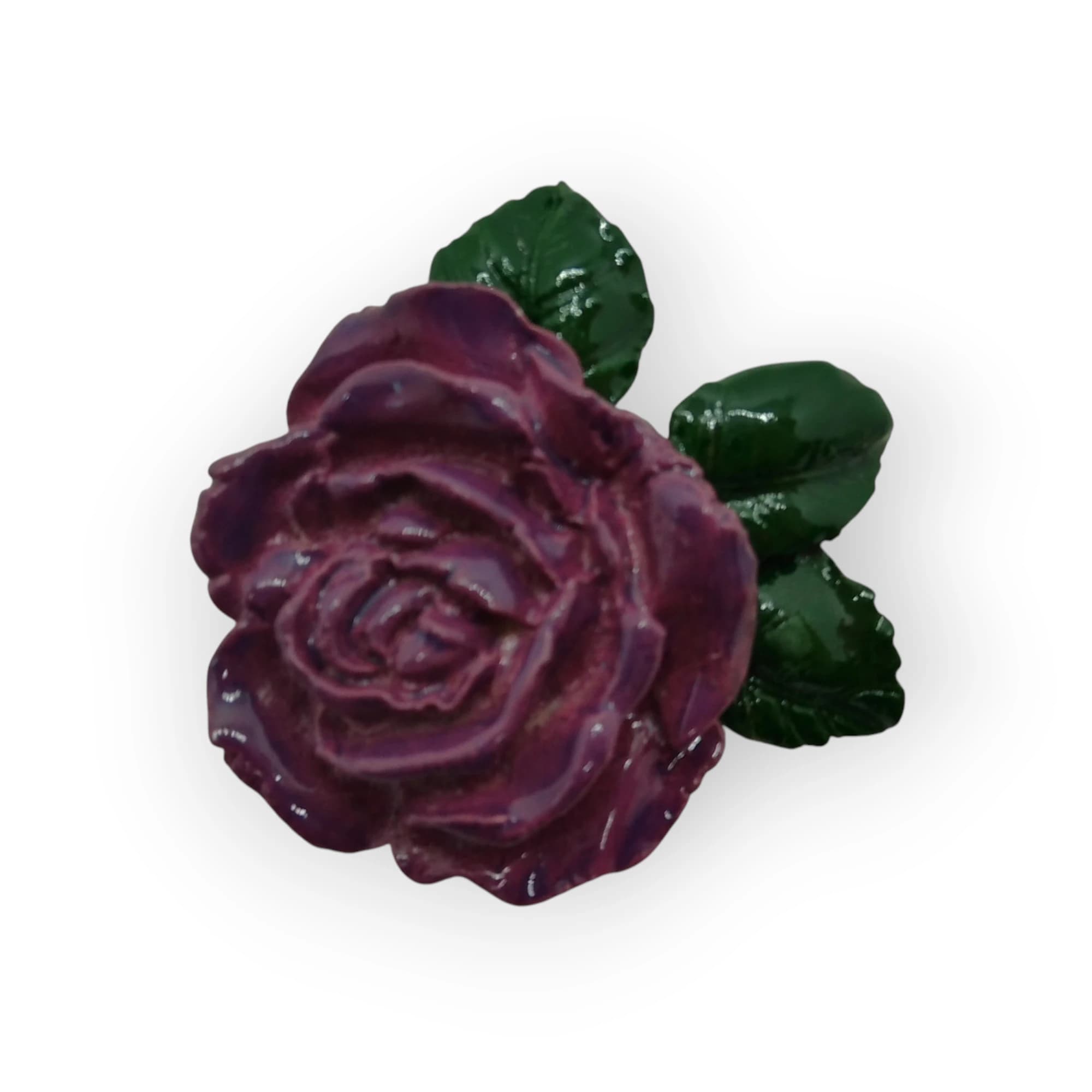 Ceramic Rose - Purple
