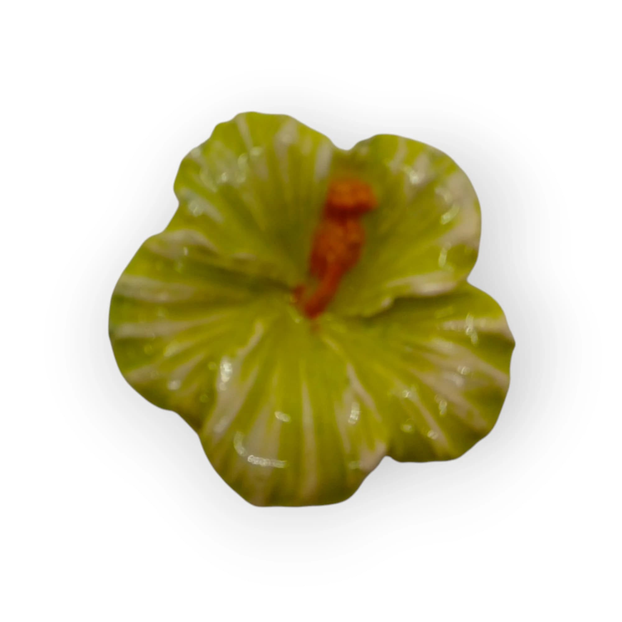 Ceramic Insert Hibiscus - Lime