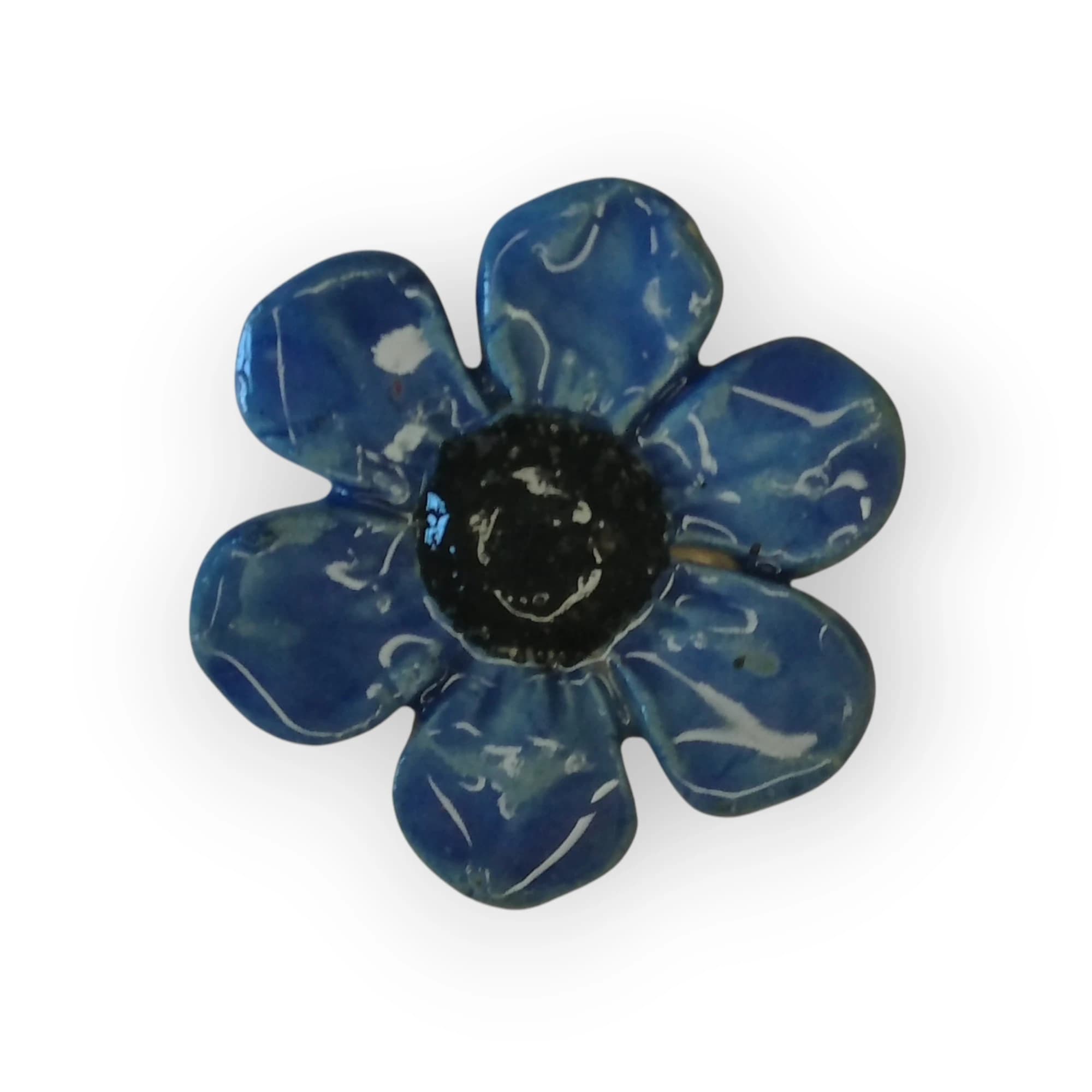 Daisy Glazed Insert Light Blue