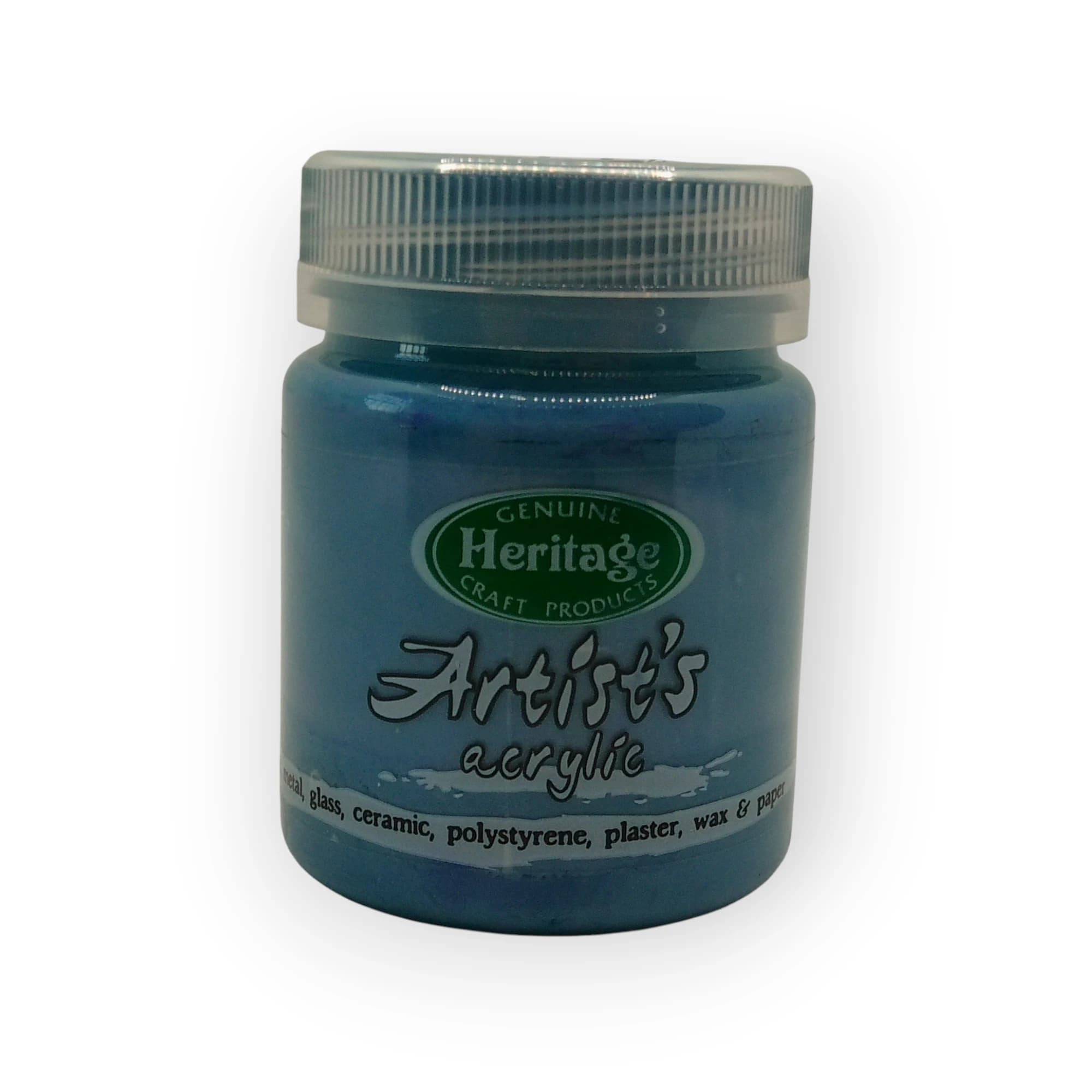 Heritage Acrylic Paint (Quilt Blue) 100ml